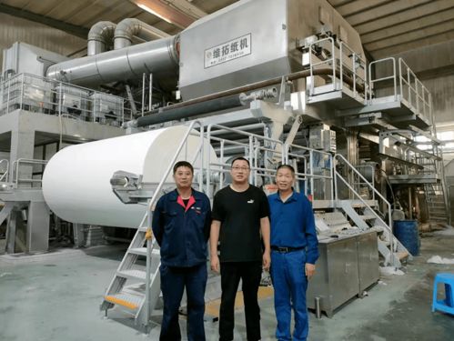 保定維拓造紙機(jī)械成功開(kāi)機(jī)3550新月型衛(wèi)生紙機(jī)，助推行業(yè)高效節(jié)能新高度